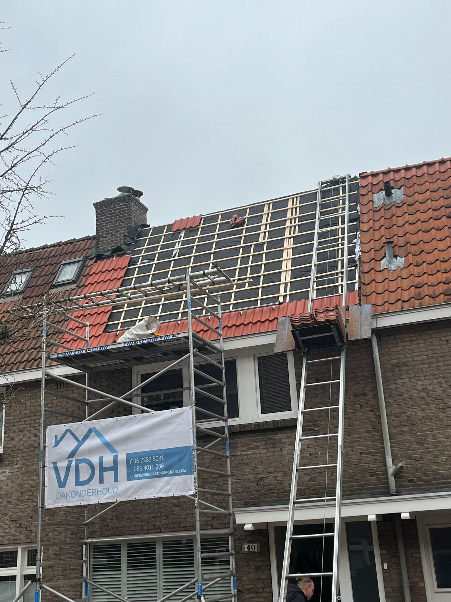 Nieuw pannendak met isolatie – Eindhoven - VDH Dakonderhoud